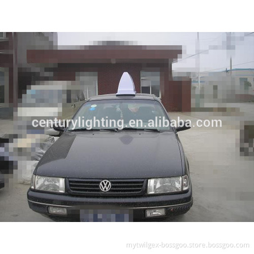 wholesale china factory price lighted car top sign